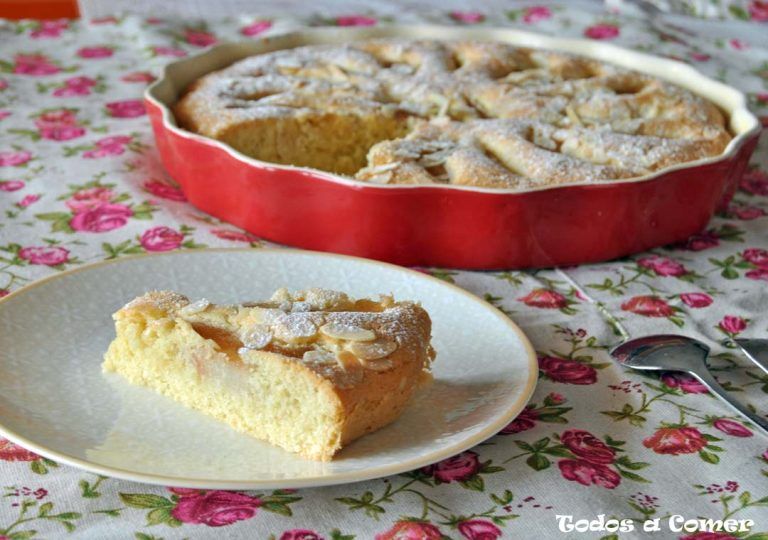 Tarta de pera fácil