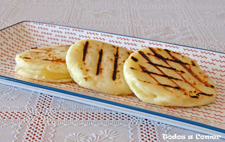 Arepas de queso colombianas