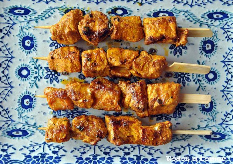 Receta pinchos morunos