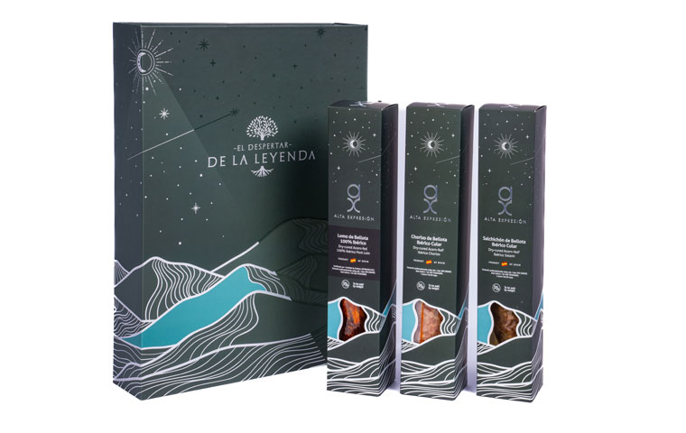 Cestas de ibéricos Luxury Collection, de Alta Expresión Los Pedroches