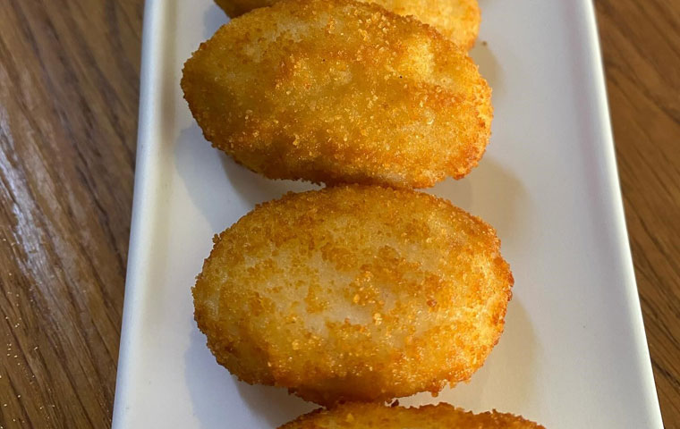 Así es la croqueta del restaurante Quinqué, la Mejor Croqueta de Jamón de 2024