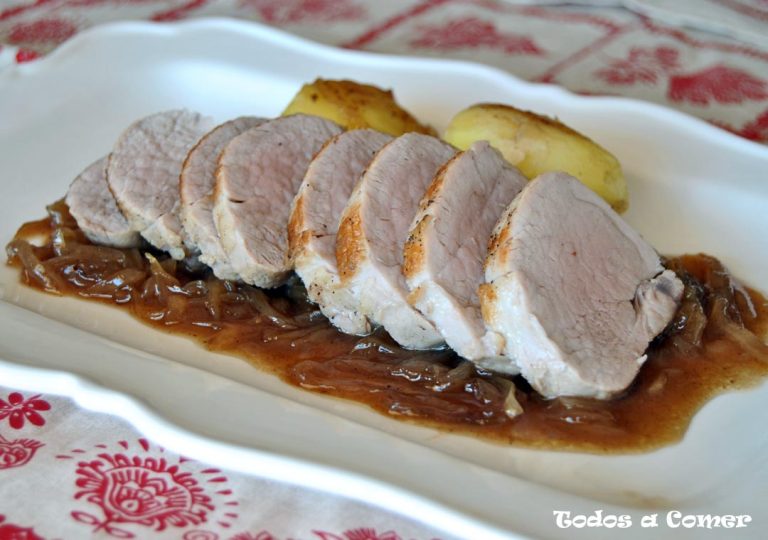 Solomillo de cerdo a la cerveza