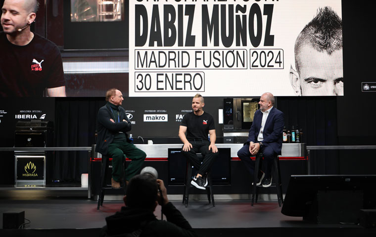 Madrid Fusión 2024. Ponencia de Dabiz Muñoz sobre creatividad y el futuro del Universo XO
