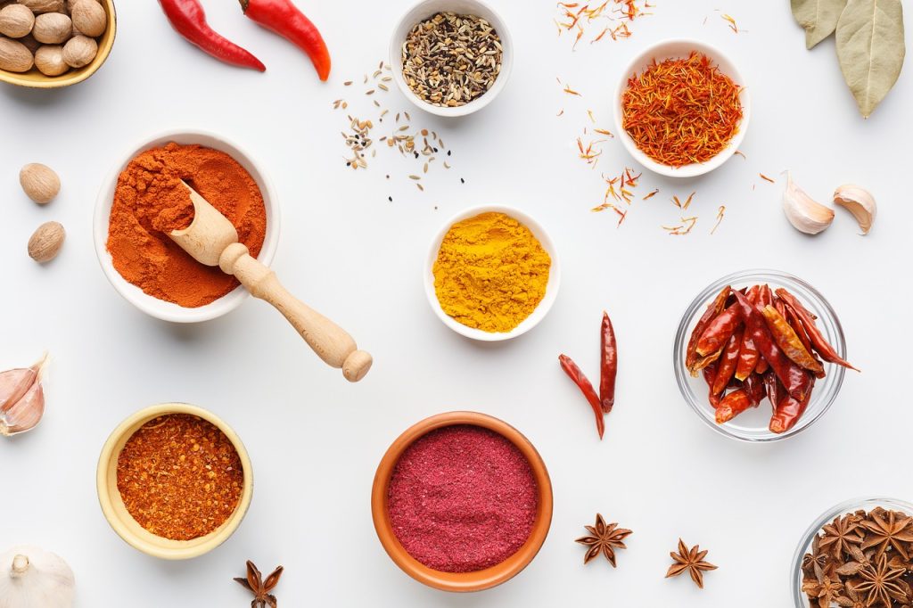 masala, especias y comida