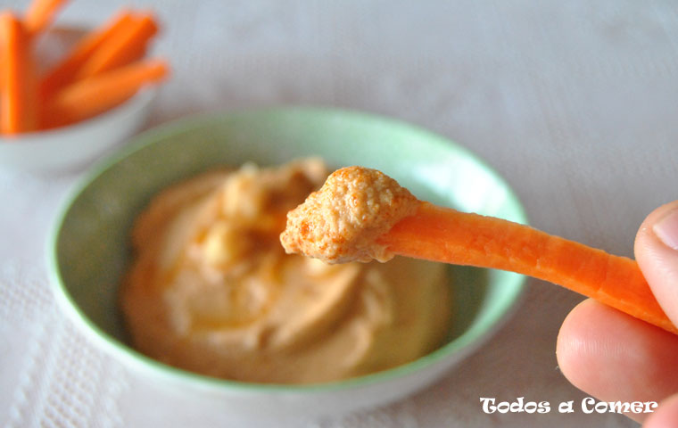 Hummus de tomate seco - Textura