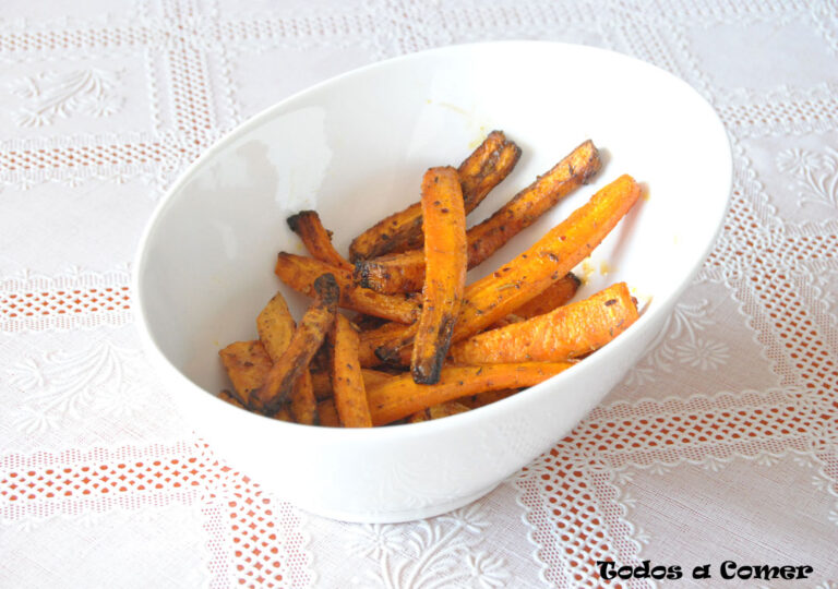 Palitos de zanahoria en freidora de aire (o 'air fryer')