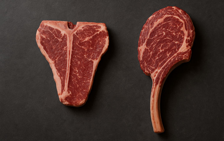 T-Bone y Tomahawk, ¿sabes en qué se diferencian estos cortes de carne?