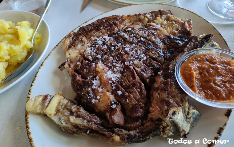 Chuletón de vaca madurado