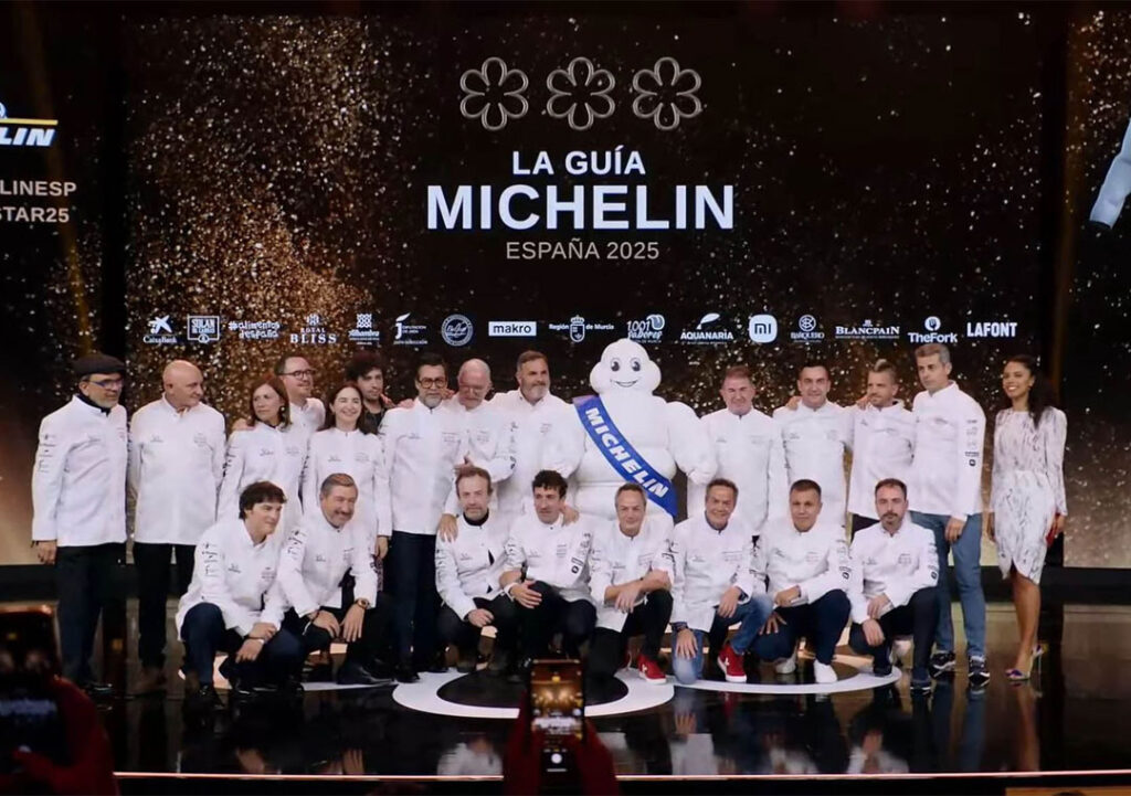 Aquí te dejamos el listado de restaurantes con estrella Michelin de 2025