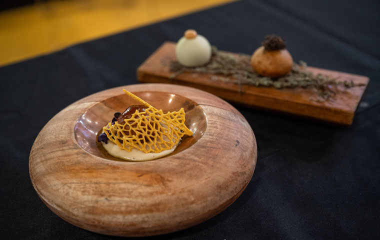 Plato ganador del primer 'Concurso de cocina con Perdiz'