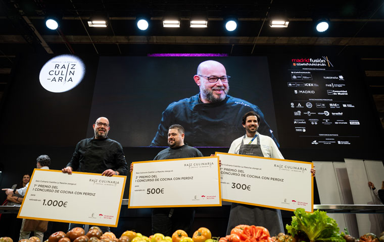 Ganadores del 'Concurso de cocina con perdiz'