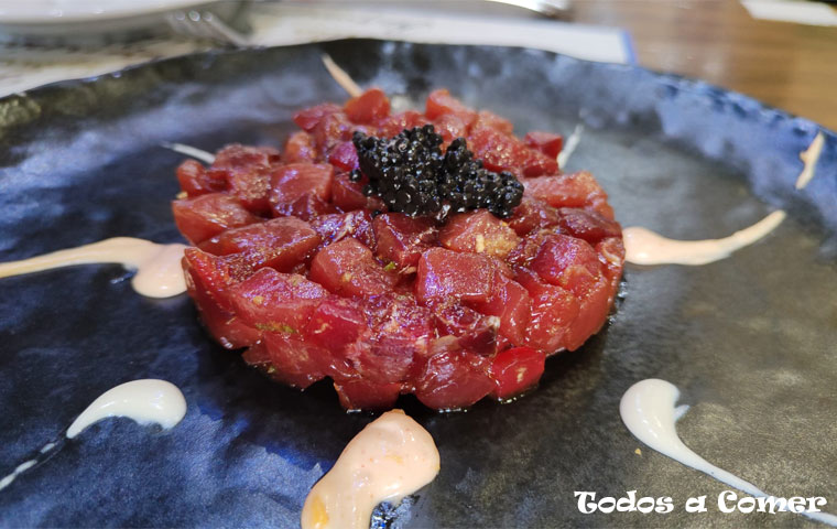 Tartar de atún rojo