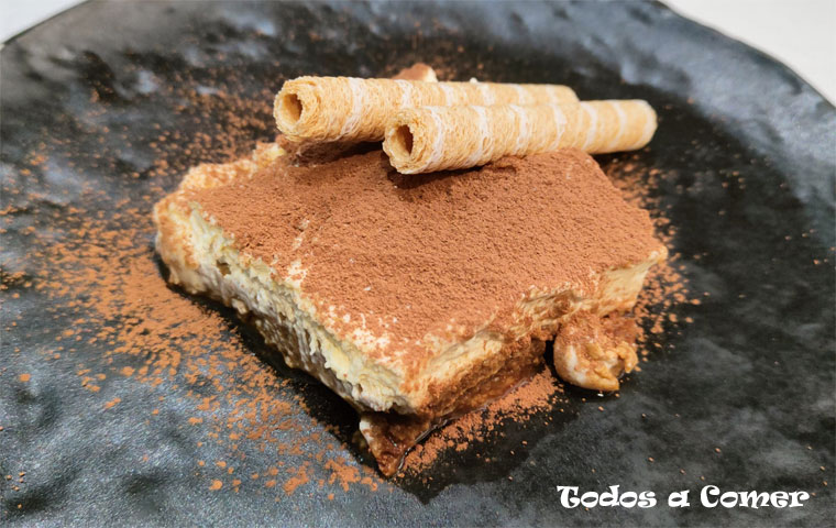 Tiramisú de Casa Valero