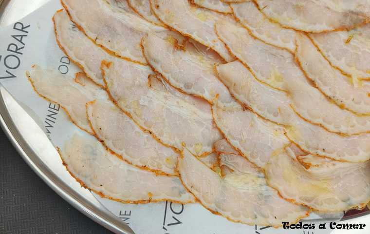 D'Vorar: plato de chicharrones