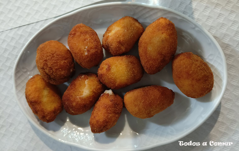 Croquetas de jamón de La Coteruca (Gandarilla, Cantabria)