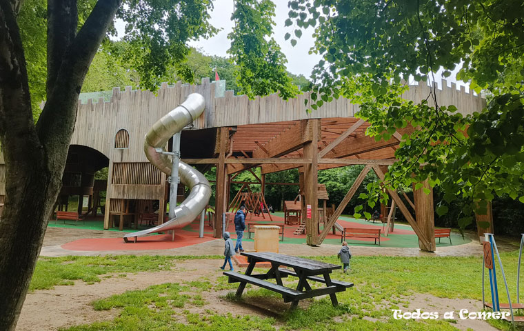 Parque de La Robleda, en Reocín (Cantabria)