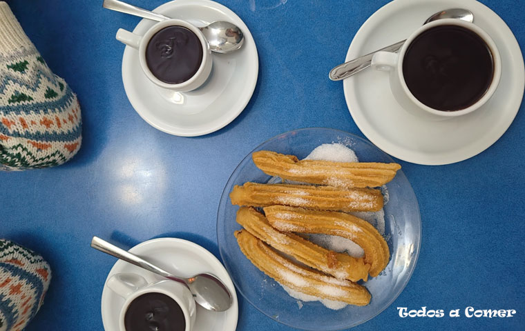 Chocolatería Áliva, en Santander