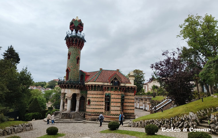 El Capricho de Gaudí, en Comillas (Cantabria)