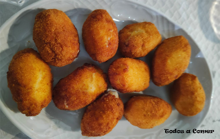 Croquetas de jamón de La Coteruca (Cantabria)